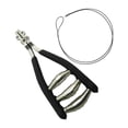 thumbnail image 1 of Abrazadera de arranque de cuerda, abrazadera para encordar profesional de bádminton, herramienta de encordado duradera Manual de aleación para , negro, 1 of 8