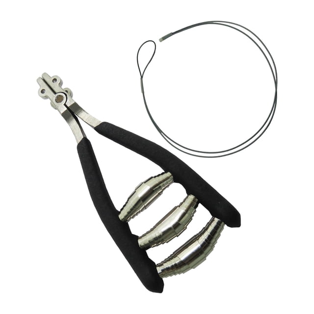 S SERENABLE Pince de Démarrage Pince de Cordage pour Raquette de Tennis Squash Badminton Noir