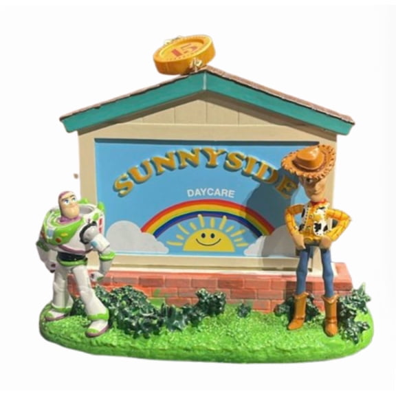 Disney Parks Toy Story Sunnyside Daycare 15th Christmas Ornament New with Tag