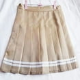 thumbnail image 4 of JAKANYQ Skirts For Lady Fashion Plaid Pleated A-Line Burnout High Waist Short Skirt Comfy Breathable, 4 of 7