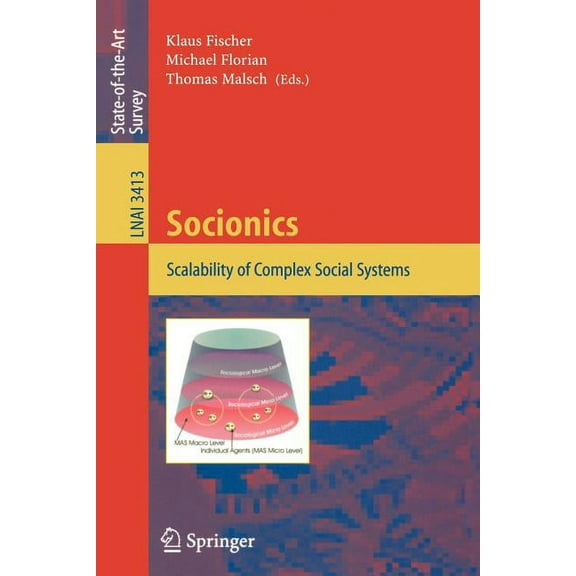 Socionics: Scalability of Complex Social Systems, (Paperback)