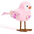 thumbnail image 2 of Dalrosia Easter Plush Bird Holiday Standing Birds Figurine Ornaments with Long Leg & Printed Scarf and Bow Perfect for Table Fireplace Indoor Home Decoration Easter Party Idea Gift, 2 of 4