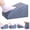 B-blue, variant on Foot Rest for Under Desk at Work, Ergonomic Under Desk Footrest with Washable Cover for Office, Home & Gaming Leg Elevation Pillow