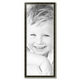 thumbnail image 2 of ArtToFrames 17x44 inch Black Panel With Silver Lip Picture Frame, Multi 17" x 44" Wood Poster Frame (WOM-5093) 1234, 2 of 7