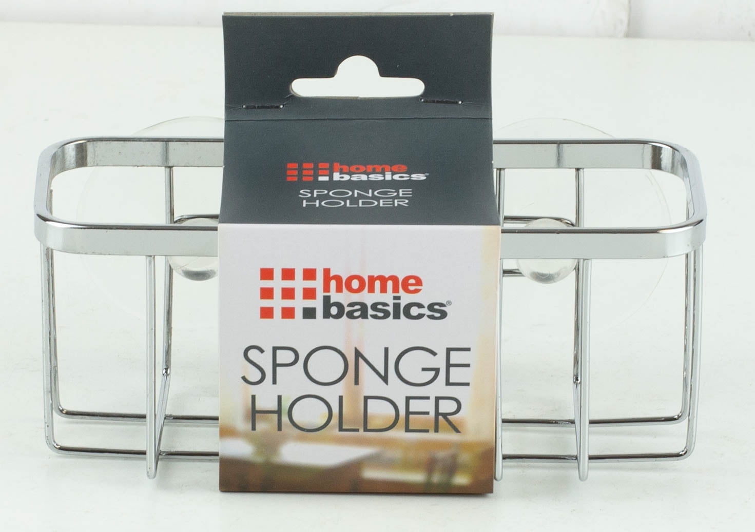 Frank Chrome Sponge & Dishwand Holder / Caddy