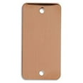 thumbnail image 2 of RMP Stamping Blanks, 1" x 2" Rectangular With 2 Hole, 16 Oz. Copper, 24 Ga., - 10 Pack, 2 of 3