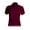 Maroon, variant on Monterey Club Women's Blade Texture Solid Golf Polo Shirt #2290