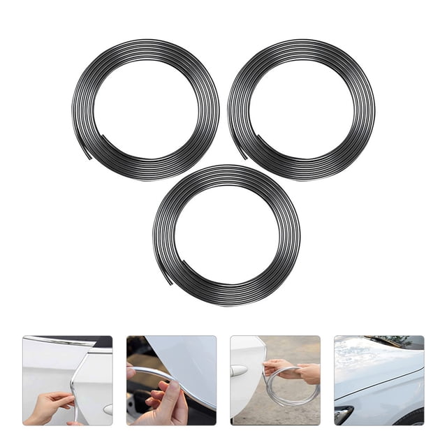 unbranded 3Ud Protector Y Guardas De Puerta Para Autos Plata Alta Resistencia Y Seguridad