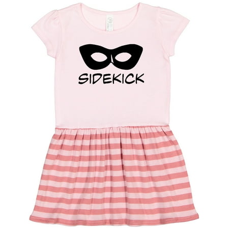 

Inktastic Sidekick Kids Superhero Mask Gift Toddler Girl Dress