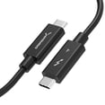 thumbnail image 1 of Cable USB-C Thunderbolt 4 Pasivo SABRENT 40Gbps 5A 20V (1Mt), 1 of 7