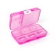 thumbnail image 2 of Organizador de pastillas, Mini almacenamiento semanal para tabletas, dispensador sellado de gran capacidad, soporte diario, recordatorio de viaje Almacenamiento y organización del hogar Rosado Matsuzay HA012381-02, 2 of 6