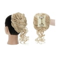 thumbnail image 1 of Chignon en Désordre Pièce de Cheveux Pince à Griffes Bouclée Ondulée Synthétique Décoiffée Extensions de Cheveux pour Femmes, 1 of 6