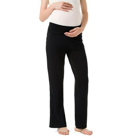 Pregnant Women Slim Leggings Casual Maternity Solid Color High Waist ...
