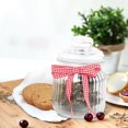 thumbnail image 5 of Narrow Gingham Ribbon,147.6Ft Party Craft Decoration Ribbon for Picnic,Portable Red and White Gingham Lace Trim for Gift Wrapping,1Roll, 5 of 6