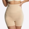 thumbnail image 3 of WMTBSRSW Women High Waisted Shaper Boyshort Seamless High Waisted Shaping Underwear High Tummy Control Shorts for Women, 3 of 4