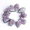 thumbnail image 6 of 1PC Natural Rough Ore Raw Gemstone Home Decoration Healing Stones Quartz Crystal Mineral Specimen Dream Amethyst Cluster 10-20G, 6 of 8