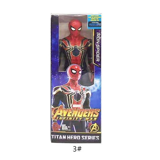 Jouets figurines en PVC Marvel Avengers, Thanos, Iron Man, services.com America, services.com Marvel, MEDk, SpidSuffolkspiderman 01 zhangyuxiang unisex