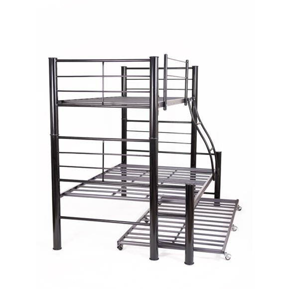 Litera Triple Mixta RH Reguilete Individual-Matrimonial-Individual