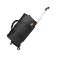 thumbnail image 3 of Bolsa de ropa con ruedas Bolsa de lona con ruedas Bolsa de ropa convertible Bolsa de lona para ropa para traje Vestido de boda Hombres Mujeres Viaje Negro, 3 of 8