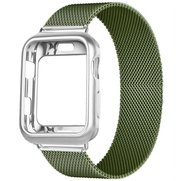 Milanese Loop Case+Strap for Apple Watch Band Ultra 44m