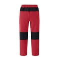 thumbnail image 6 of Xdegoge Warm Winter Snow Pants for Kids Fleece Lined Ski Trousers with Elastic Waist Outdoor Cold Weather Bottoms, 6 of 9