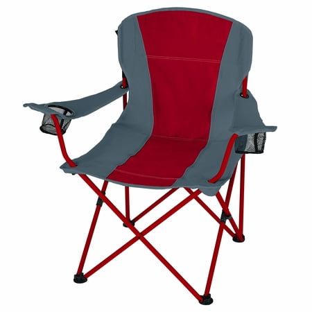 Ozark Trail Oversized Chair- Red & Gray
