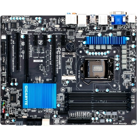 Ultra Durable 4 Classic GA-Z77X-D3H Desktop Motherboard