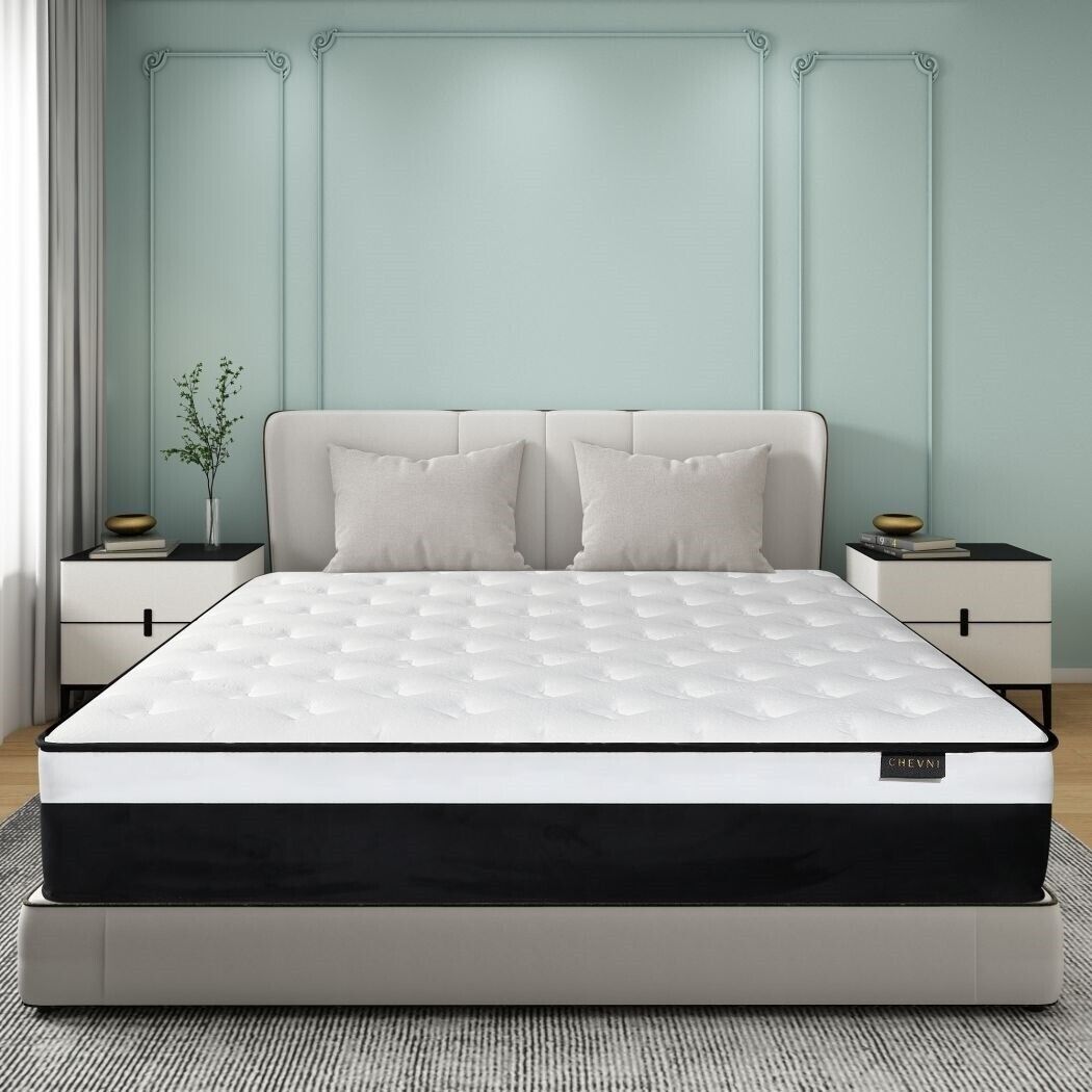 CHEVNI 14 inch Hybrid Mattress Full Mattress Gel Memory Foam Spring in