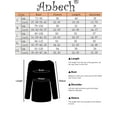 thumbnail image 4 of Anbech Women's Yoga Jacket Quick Drying Long Sleeve Shirt Breathable Tight Fitness Top, 4 of 5
