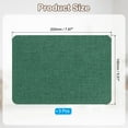 thumbnail image 2 of Uxcell Canvas Repair Patch, 3 Pcs 5.5 x 8 Inch Self-Adhesive Waterproof Linen Fabric Patch for Sofas Tote Bags Furniture Car Seats Canopy Tents Boat Covers, Dark Green, 2 of 7