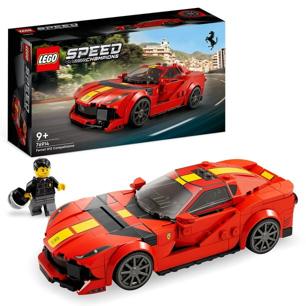 Bloques de juguete LEGO Speed Champion Ferrari 812 Competizione