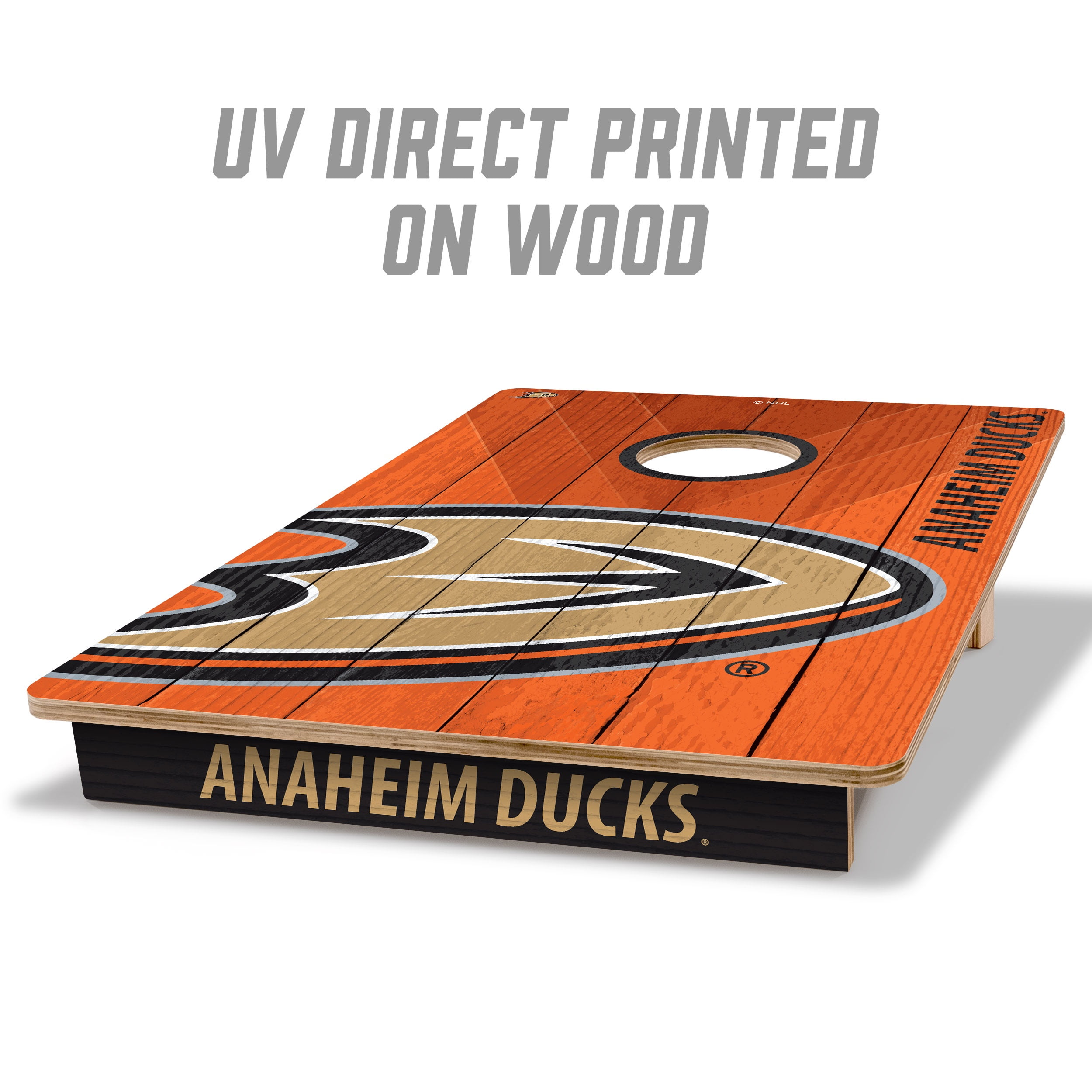 YouTheFan NHLAnaheim Ducks 2' x 3' Cornhole Game