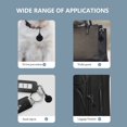 thumbnail image 4 of DEEPCRAFF 2Pcs Black Protective Case for Tracer Tracker Full Coverage Cover for Purse Bag Keys, 4 of 8