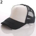 thumbnail image 5 of Unisex Attractive Baseball Cap Trucker Mesh Blank Visor Adjustable Sun Hat, 5 of 8