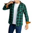 thumbnail image 4 of Geeksport Mens Flannel Shirts Long Sleeve Plaid Shirt for Men Casual Button Down Work Shirts, 4 of 7