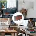 HANXIULIN Digital Alarm Clock Large LED Display with Dual USB Charger