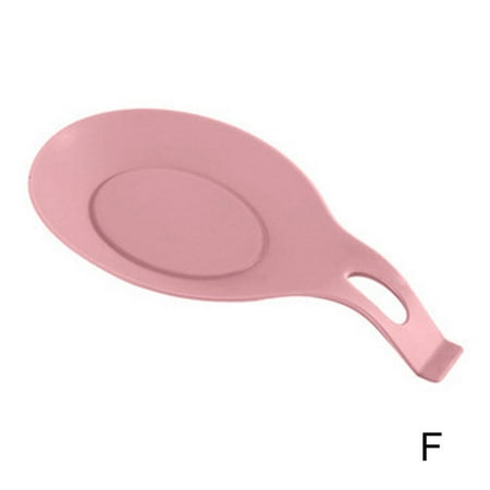 

1pc Food Grade Silicone Spoon Insulation Mat Heat Resistant Placemat Tray Spoon Pad Drink Glass Coaster Hot Sale Kitchen Accessories L5M8
