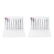 thumbnail image 1 of Vogacara 10 unids/set Nail Art pulido brocas máquina de manicura eléctrica puntas cepillo herramientas de pulido Type1 NO1 Vogacara CBP100666, 1 of 5