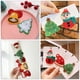 thumbnail image 5 of 14 Uds. Horquillas navideñas, pasador elegante, pinza para el pelo tejida, accesorio navideño para el cabello para niñas, 5 of 6