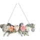 thumbnail image 1 of 2024, guirnalda floral Boho Chic guirnalda de flores hecha a mano para la decoración de la habitación con hojas de eucalipto, 1 of 3