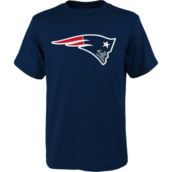 Youth Outerstuff Navy New England Patriots Primary Logo T-Shirt