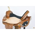 thumbnail image 5 of 14 In Western Horse Saddle American Leather Flex Trail Barrel Hilason, 5 of 7