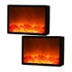 thumbnail image 1 of 2x Luz LED para chimenea, lámpara de llama, luz de fuego, linterna para interiores y exteriores, iluminación para el hogar, decoración navide Zulema Lámpara de chimenea, 1 of 7