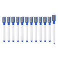 thumbnail image 1 of Stylo Magnétique pour Tableau Blanc, Pointe Fine 0,5-1 mm Effaçable à Sec Marqueurs Bleu Profond, 12 Pcs, 1 of 6