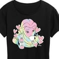 thumbnail image 3 of Disney Princess - Belle Gets Beautiful - Women's Short Sleeve Graphic T-Shirt, 3 of 5