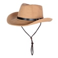 thumbnail image 2 of Sombrero de Vaquero Plegable de Verano para Hombres y mujeres Sunnimix, 2 of 8