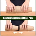thumbnail image 5 of 100 Pcs 4” Peat Pots with 100 Pcs Plant Labels, Biodegradable Pots for Seedlings with Drainage Holes, 2 Transplant Tools, MQINGHOS Garden Plant Nursery Pots Seed Starting Trays, 5 of 7