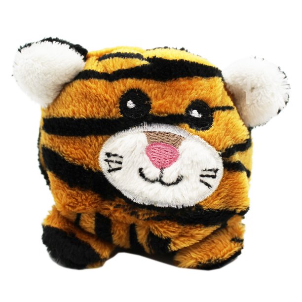 Tossimals Adorably Cute Bean Bag Tiger Plush Toy By Ganz (3in)