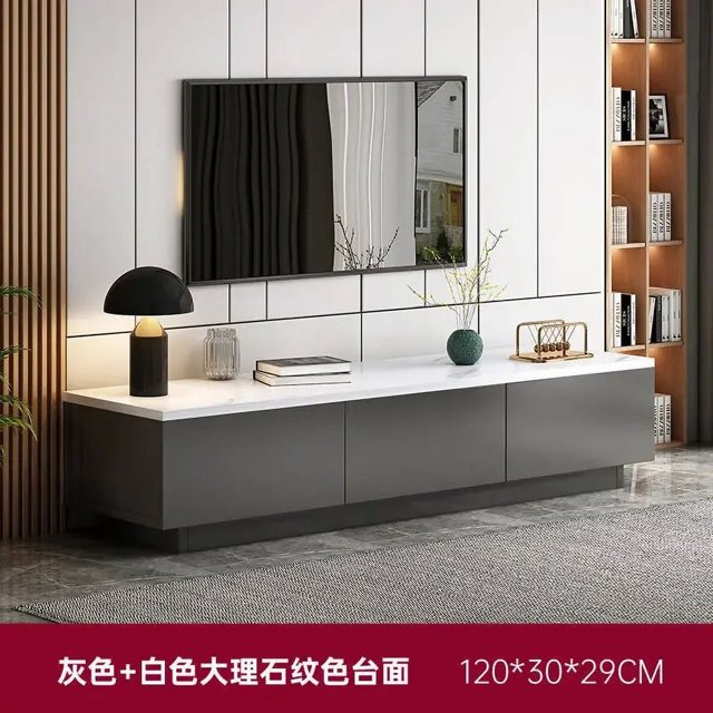 Floor White Tv Table Mobile Vintage Drawer Mobile Wood Vintage Tv Stand Schedari Shelf Moveis Para Casa Living Room Furniture My Lux Decor Round