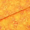 thumbnail image 3 of Singer Fabric, 100% Cotton, Sewing & Crafting, 44" Wide, Tonal Floral Orange, Cut by Yard, 3 of 3